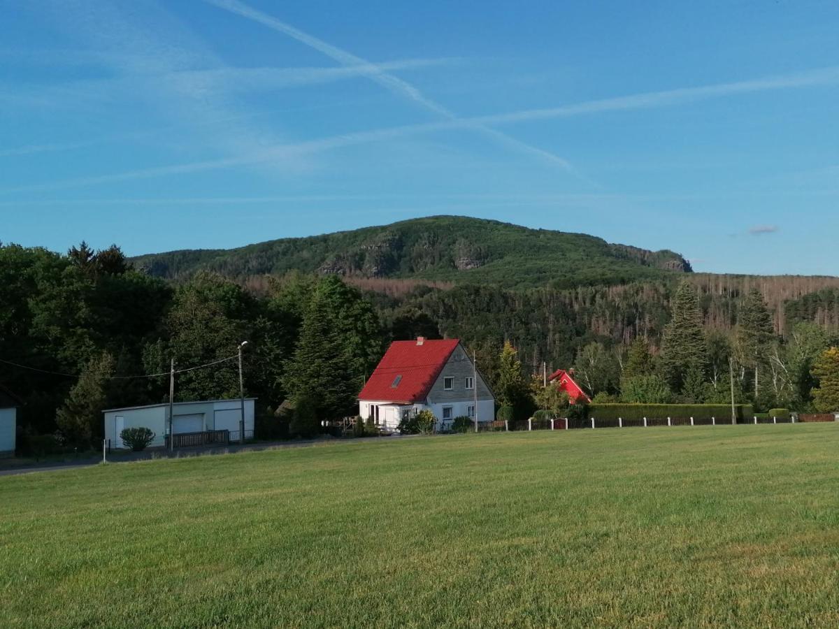 Kaethes Sommerhaus Schöna Exteriör bild