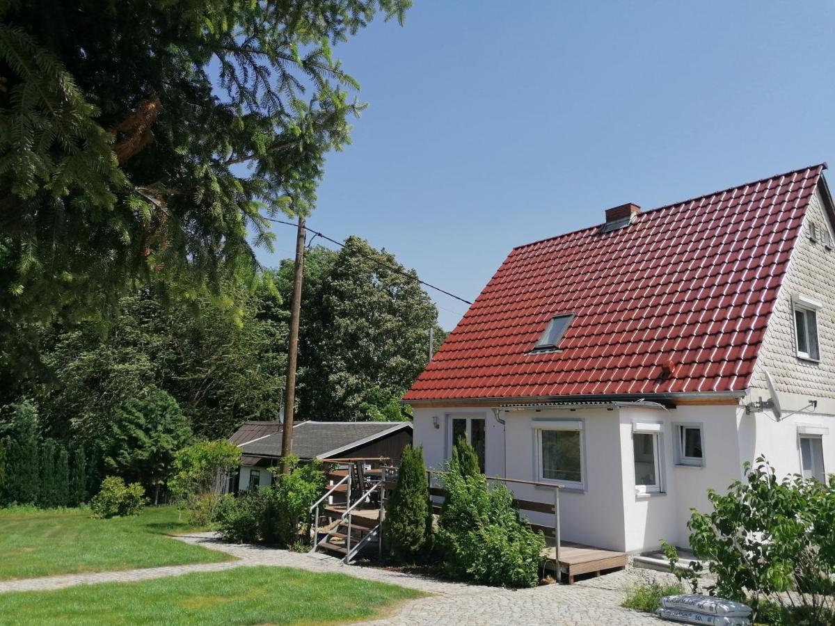 Kaethes Sommerhaus Schöna Exteriör bild