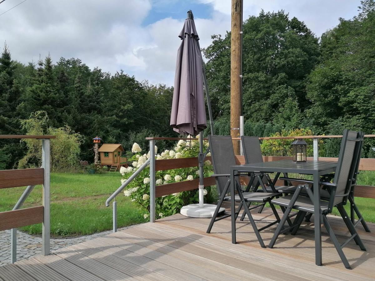 Kaethes Sommerhaus Schöna Exteriör bild